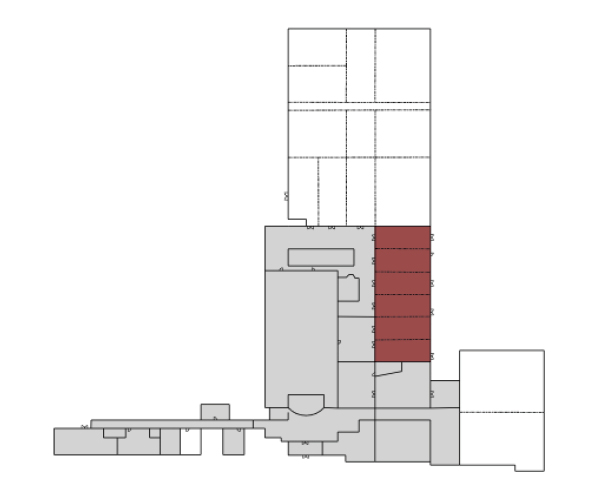 Property map showing the location of Embassy Ballroom at the Victoria Inn Winnipeg